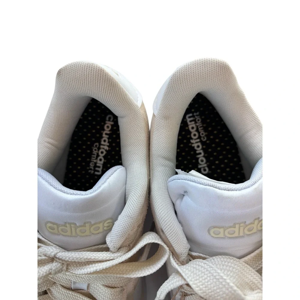 Adidas Grand Court Alpha 00s Wonder White Womens 8.5 Sneakers NEW JH7228